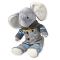 Plüschelefant im Original Putzmeister- Overall