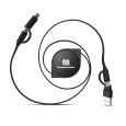Ladekabel 6-in-1 ausziehbar